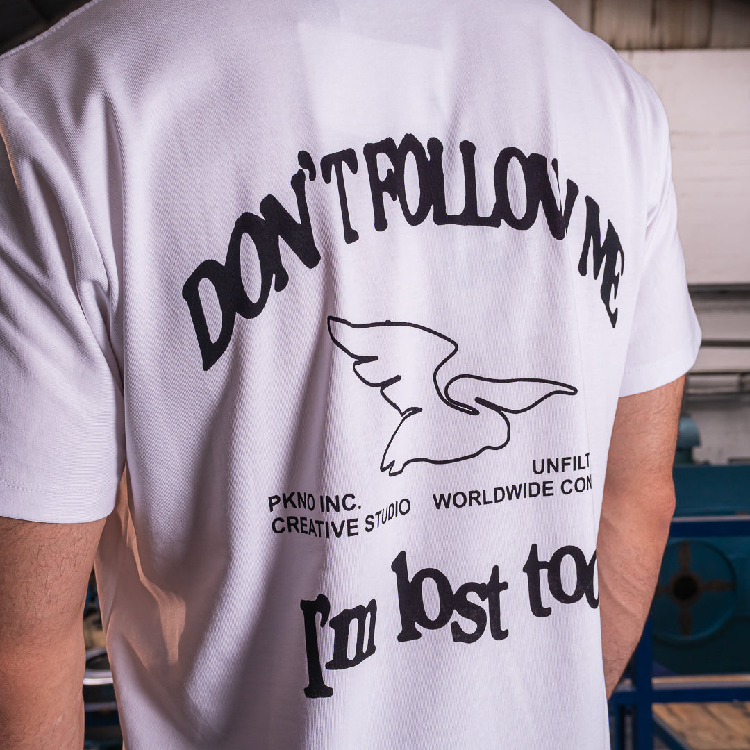 PKNO T-shirt don’t follow me